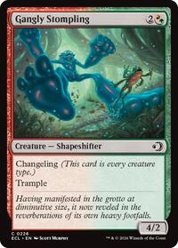 Gangly Stompling - Lorwyn Eclipsed - Magic: The Gathering card