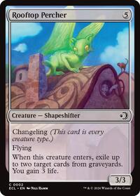 Rooftop Percher - Lorwyn Eclipsed - Magic: The Gathering card
