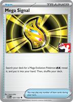 Mega Signal [Prize Pack] #121 from Pokemon Mega Evolution set