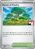 Forest of Vitality [Prize Pack Cosmo Holo] #117 from Pokemon Mega Evolution set
