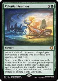 Celestial Reunion - Lorwyn Eclipsed - Magic: The Gathering card