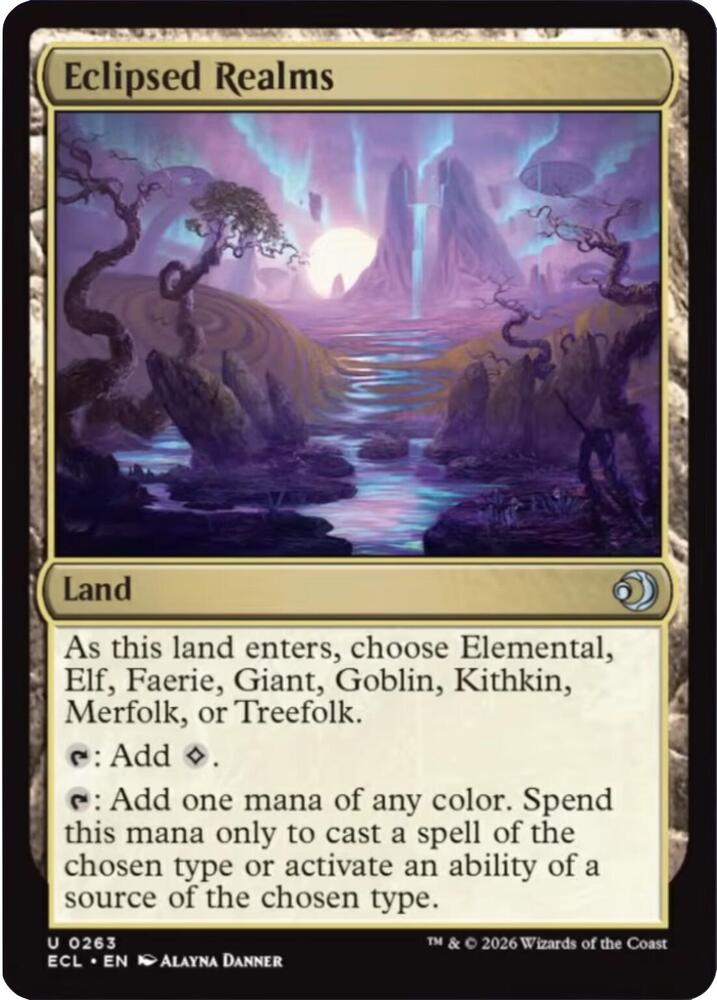 Eclipsed Realms - Lorwyn Eclipsed - Magic: The Gathering