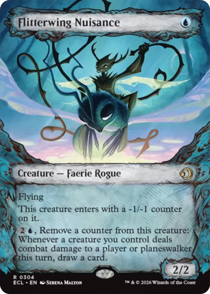 Flitterwing Nuisance (Showcase) - Lorwyn Eclipsed - Magic: The