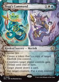 Sygg's Command (Showcase) - Lorwyn Eclipsed - Magic: The Gathering card