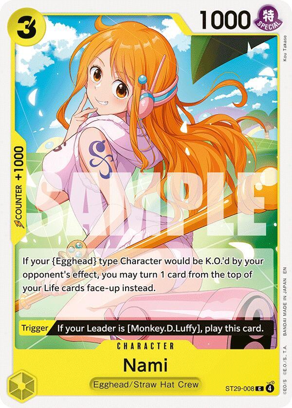 Nami - Starter Deck 29: Egghead - One Piece Card Game - TCGplayer.com