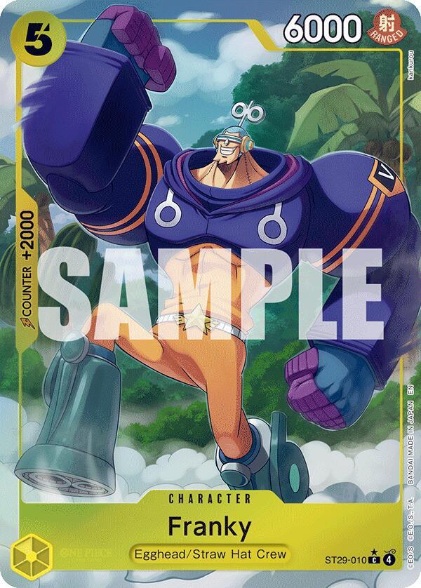 Franky (Full Art) - Starter Deck 29: Egghead - One Piece Card Game
