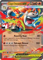 Mega Camerupt ex - 022/132 - Prize Pack Series Cards - Pokemon