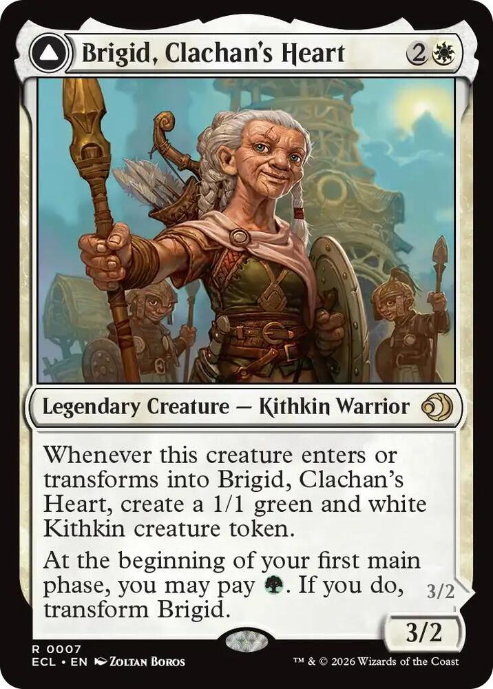 Brigid, Clachan's Heart - Lorwyn Eclipsed - Magic: The Gathering