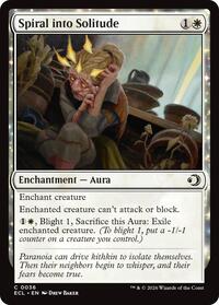 Spiral into Solitude - Lorwyn Eclipsed - Magic: The Gathering card