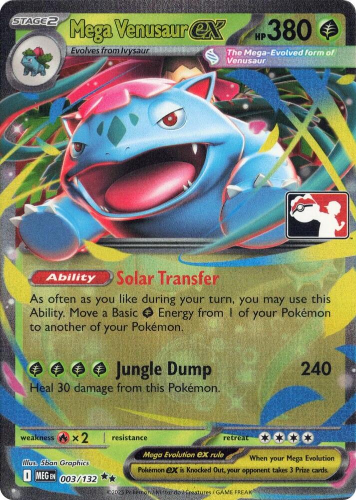 Mega Venusaur ex - 003/132 003/132