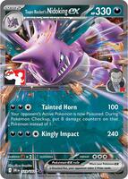 Team Rocket's Nidoking Ex [Prize Pack] #119 from Pokemon Destined Rivals set