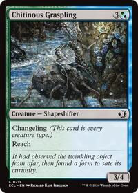 Chitinous Graspling - Lorwyn Eclipsed - Magic: The Gathering card