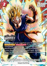 Son Gohan Adolescence Tournament Pack Winner 09