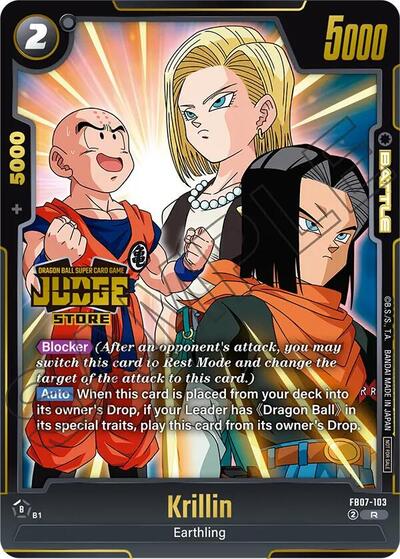 Krillin (Judge Pack (Store Judge) 05) card