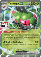Yanmega Ex [Prize Pack] #3 from Pokemon Destined Rivals set