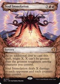 Soul Immolation (Showcase) - Lorwyn Eclipsed - Magic: The Gathering card
