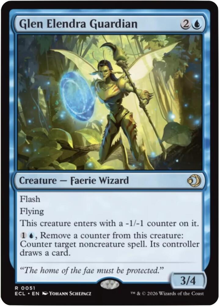 Glen Elendra Guardian - Lorwyn Eclipsed - Magic: The Gathering