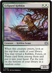 Eclipsed Kithkin - Lorwyn Eclipsed - Magic: The Gathering card