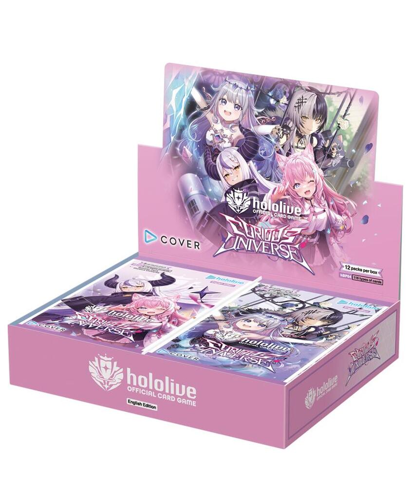 ホロカ　キュリアスユニバース　英語版　BOX Curious Universe Booster Box - Curious Universe - hololive