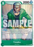 Wataru Yosaku - The Azure Sea's Seven Release Event Cards - One Piece
