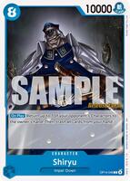 Shiryu - The Azure Sea's Seven Release Event Cards - One Piece
