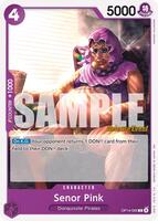 Senor Pink - The Azure Sea's Seven Release Event Cards - One Piece