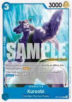ワンピース カードゲーム Kuroobi 3000 Kuroobi - The Azure Sea's Seven Release Event Cards - One Piece