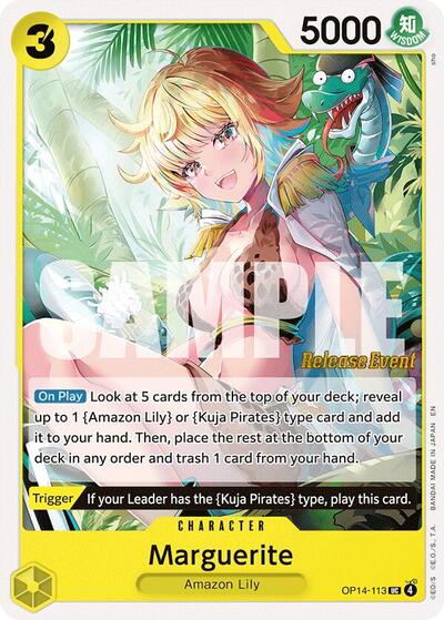 Marguerite card
