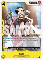 Ran - The Azure Sea's Seven Release Event Cards - One Piece Card