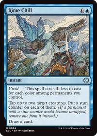 Rime Chill - Lorwyn Eclipsed - Magic: The Gathering card