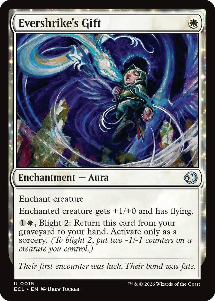Evershrike's Gift - Lorwyn Eclipsed - Magic: The Gathering - TCGplayer.com Evershrike's Gift - Lorwyn Eclipsed - Magic: The Gathering - TCGplayer.com