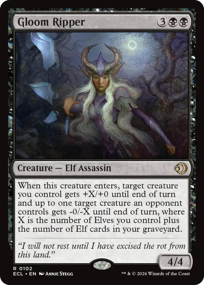 Gloom Ripper - Lorwyn Eclipsed - Magic: The Gathering - TCGplayer.com
