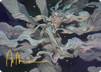 Temporal Cleansing Art Card (Gold-Stamped Signature)