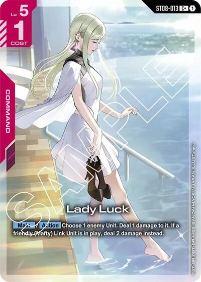 Lady Luck (C+) card