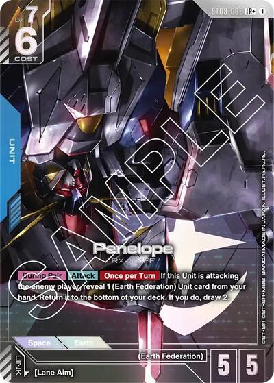 Penelope (LR+) card