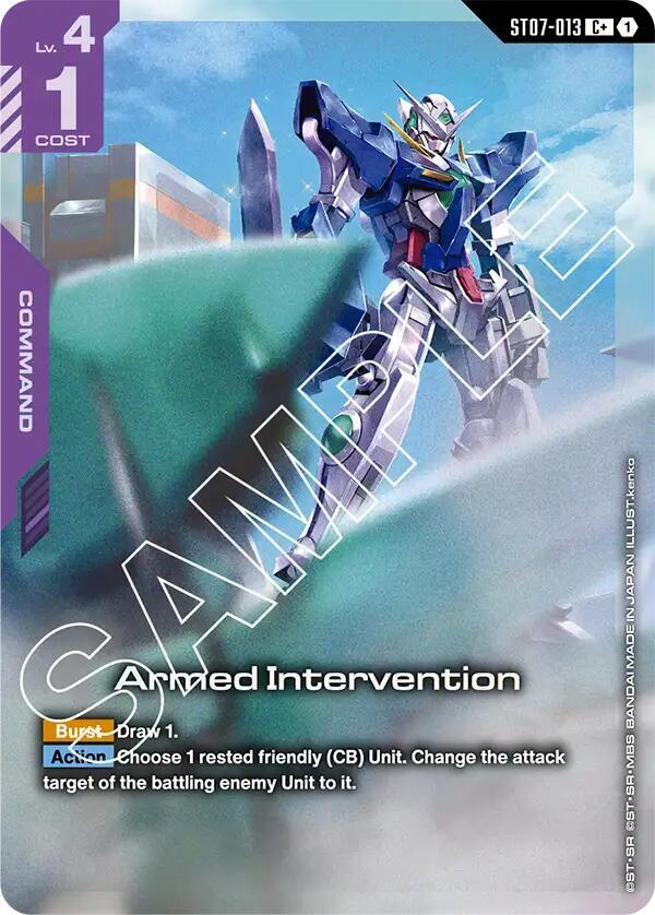 Armed Intervention (C+) - Starter Deck 07: Celestial Drive