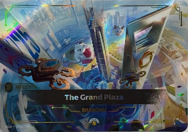The Grand Plaza - Riftbound Promotional Cards - Riftbound: League of ...