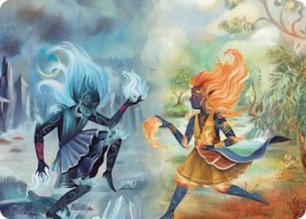 Ashling's Command Art Card - Art Series: Lorwyn Eclipsed - Magic