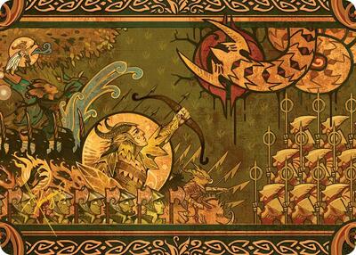 Chronicle of Victory Art Card (Gold-Stamped Signature)