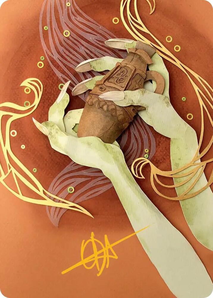 Thousand-Year Elixir Art Card (Gold-Stamped Signature) - Art