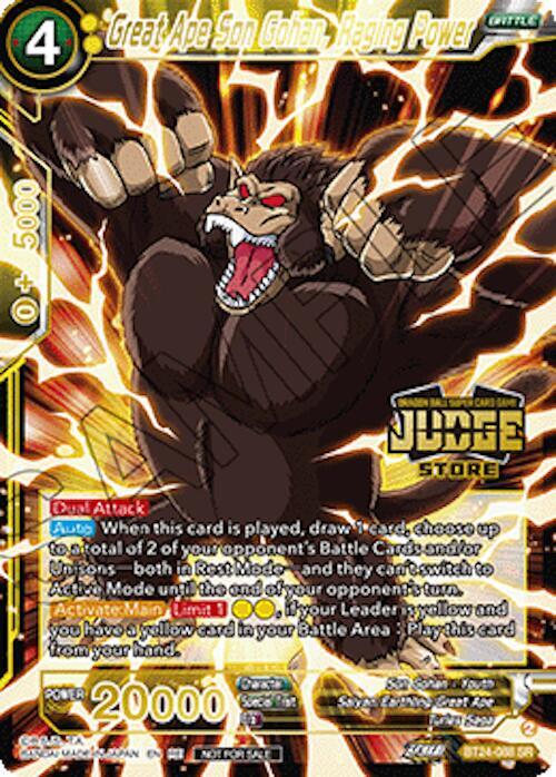 Great Ape Son Gohan, Raging Power (Judge Pack Vol.18) (Store