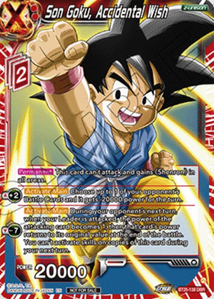 Son Goku, Accidental Wish (Ultra-Bout Series Tournament Pack Vol.1
