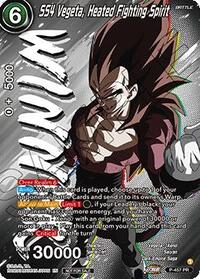 SS4 Vegeta, Heated Fighting Spirit (Ultra-Bout Series Tournament Pack Vol.1) (Winner) card art