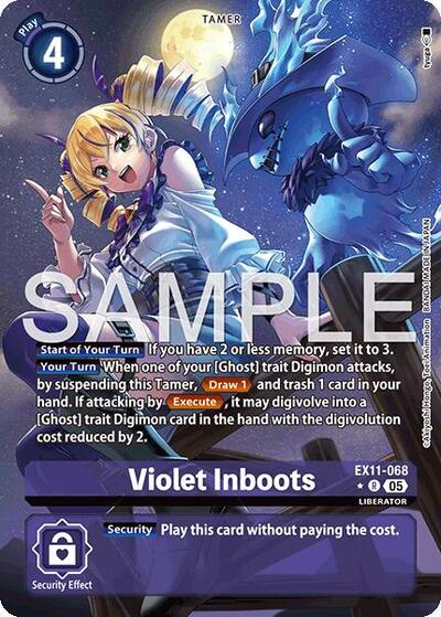 Violet Inboots (Alternate Art) card