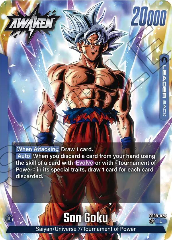 孫悟空　スーパーパラレル FB09-025 Son Goku - FB09-025 - Dual Evolution - Dragon Ball Super: Fusion