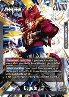 ゴジータ GT AWAKENカード 20000 Gogeta : GT - Dual Evolution - Dragon Ball Super: Fusion World