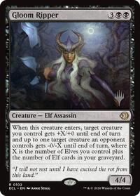 Gloom Ripper - Promo Pack: Lorwyn Eclipsed - Magic: The Gathering card