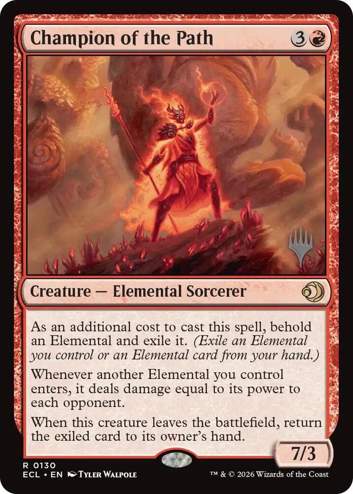 Champion of the Path - Promo Pack: Lorwyn Eclipsed - Magic: The