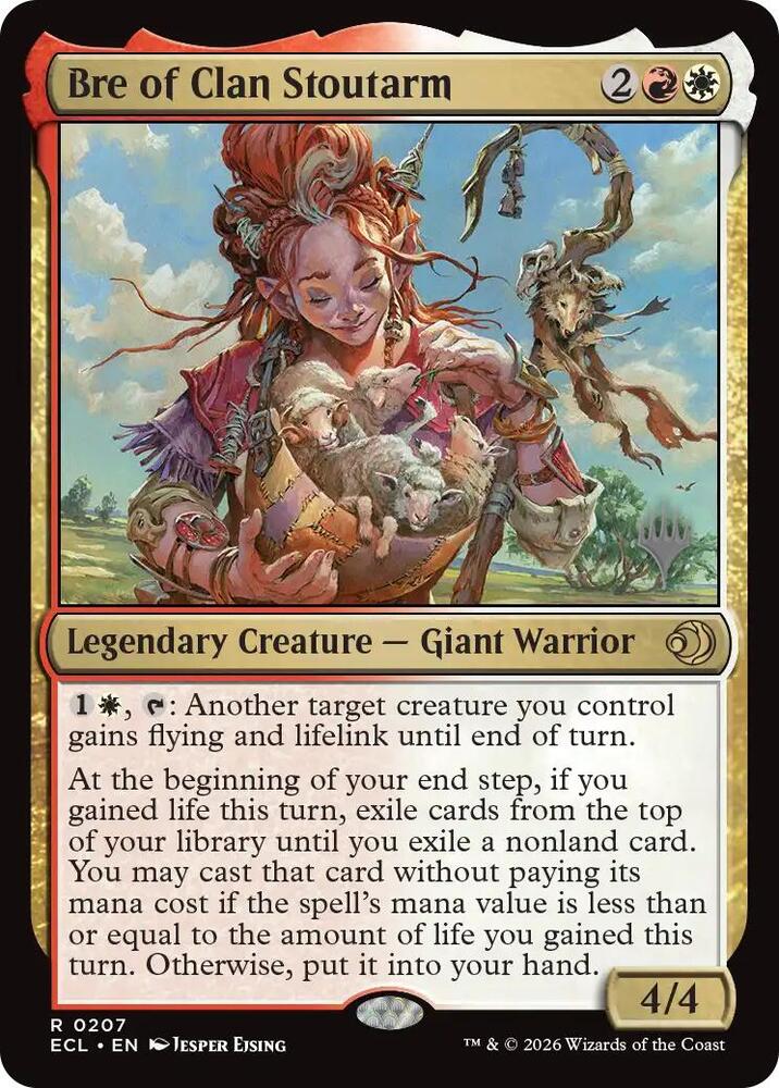Bre of Clan Stoutarm - Promo Pack: Lorwyn Eclipsed - Magic: The