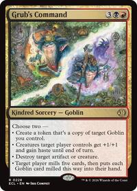 Grub's Command - Promo Pack: Lorwyn Eclipsed - Magic: The Gathering card